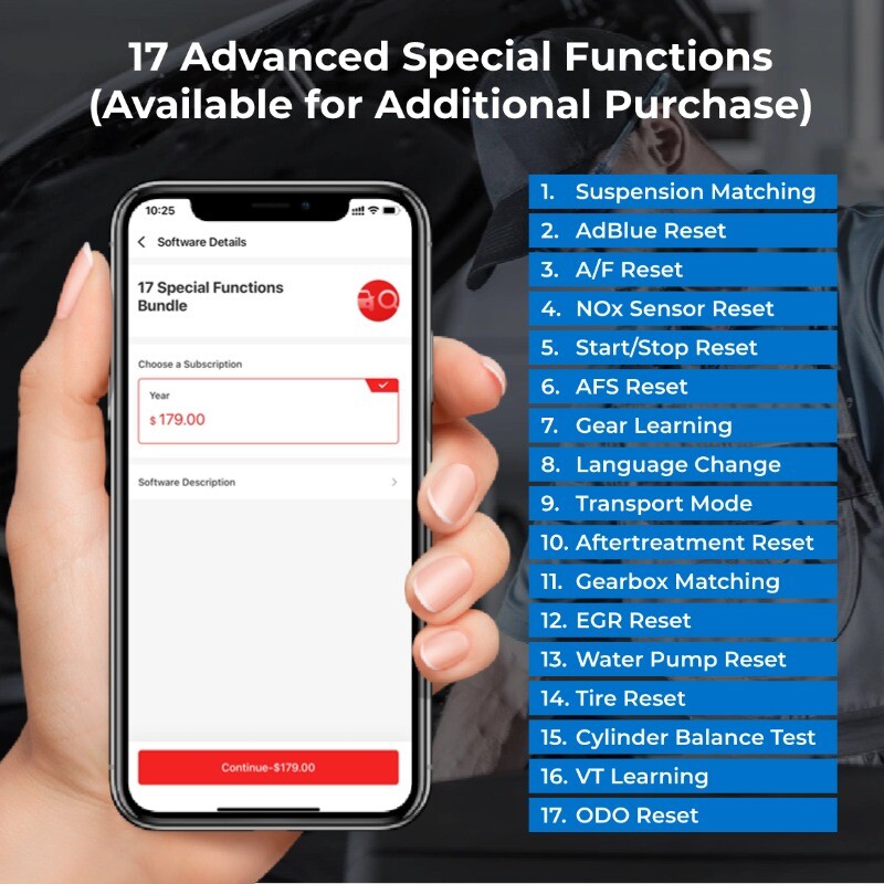 2025 TOPDON Topscan PRO Key Programming Immobilizer Diagnostic Scanner Wireless