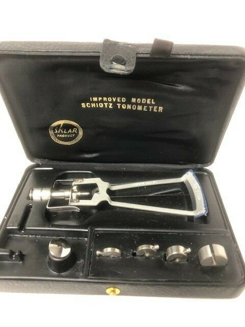 Schiotz Tonometer by Gulden with case Calibrated