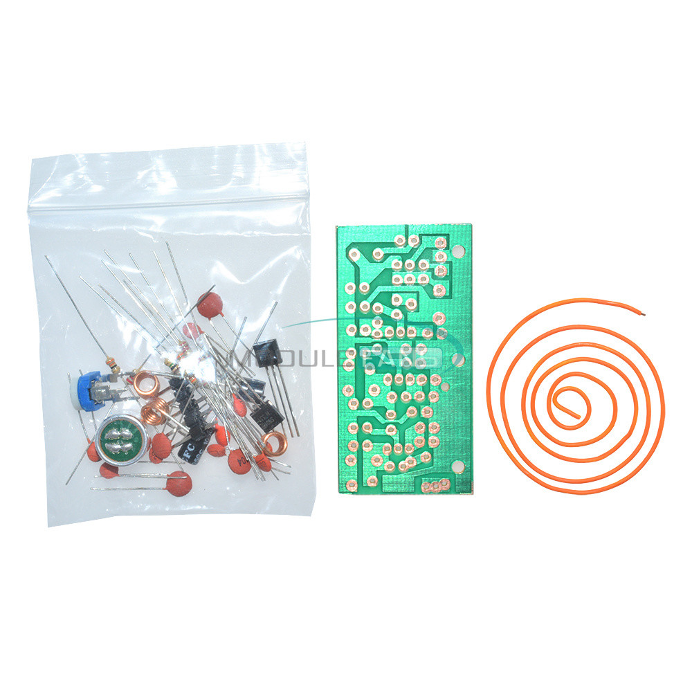 DC 1.5V-9V FM Wireless Microphone DIY Electronic Learning Kits 80MHz-108MHz M