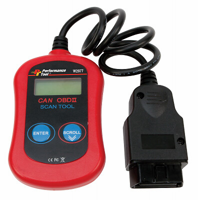 Performance Tool W2977 Diagnostic Vehicle Scan Tool, Can OBDII - Quantity 1