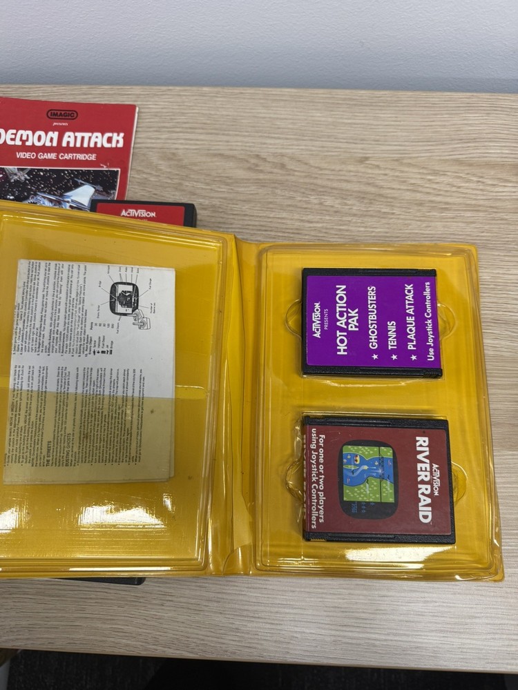 🎮 Atari 2600 Console Bundle – Includes Asterix (NTSC)