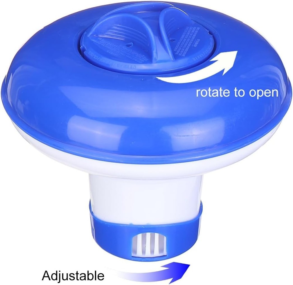 Mini Collapsible Chlorine Tablet Dispenser for Small Pools & Spas - Adjustabl...