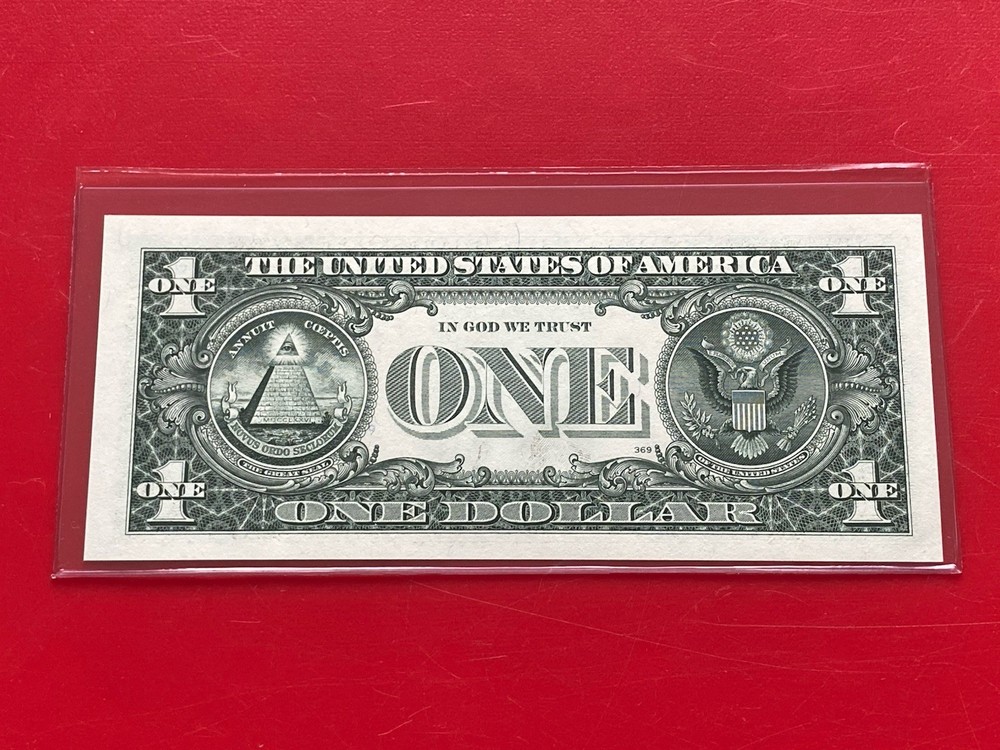 1995 STAR NOTE $1 Dollar Bill ( ATLANTA ) (FW ) UNCIRCULATED
