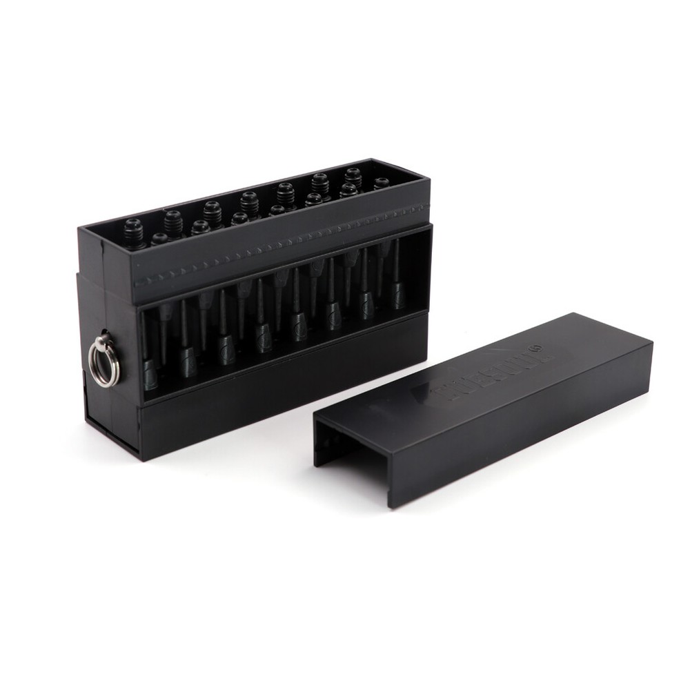 CUESOUL TOUCH-Point Dart Soft Tips withTouch Dart Case Tool-Black