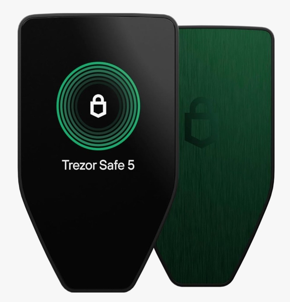 OPEN BOX Trezor Safe 5 Crypto Hardware WalletSecure Element & Passphrase