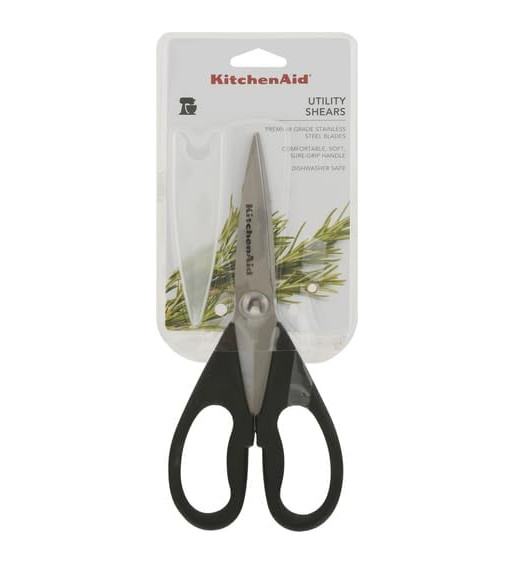 Kitchen Shears 8.72"" Stainless Steel Scissors Black
