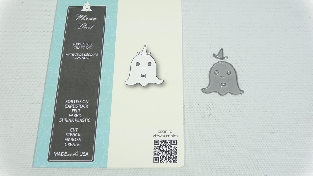 2017 Memory Box Whimsy Ghost Halloween Craft Die 99872