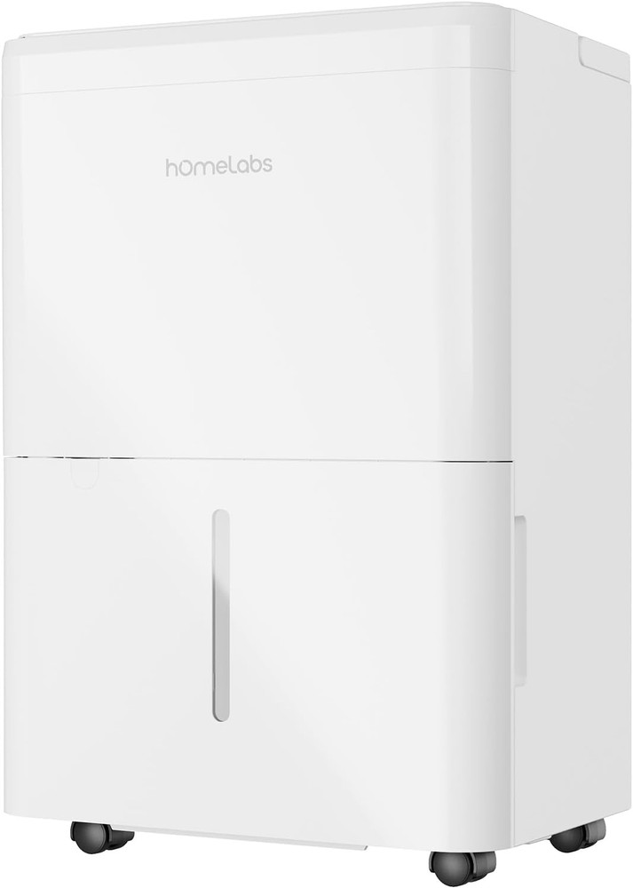 Homelabs Dehumidifier - Advanced Humidity & Moisture Control, Quiet, Efficient,
