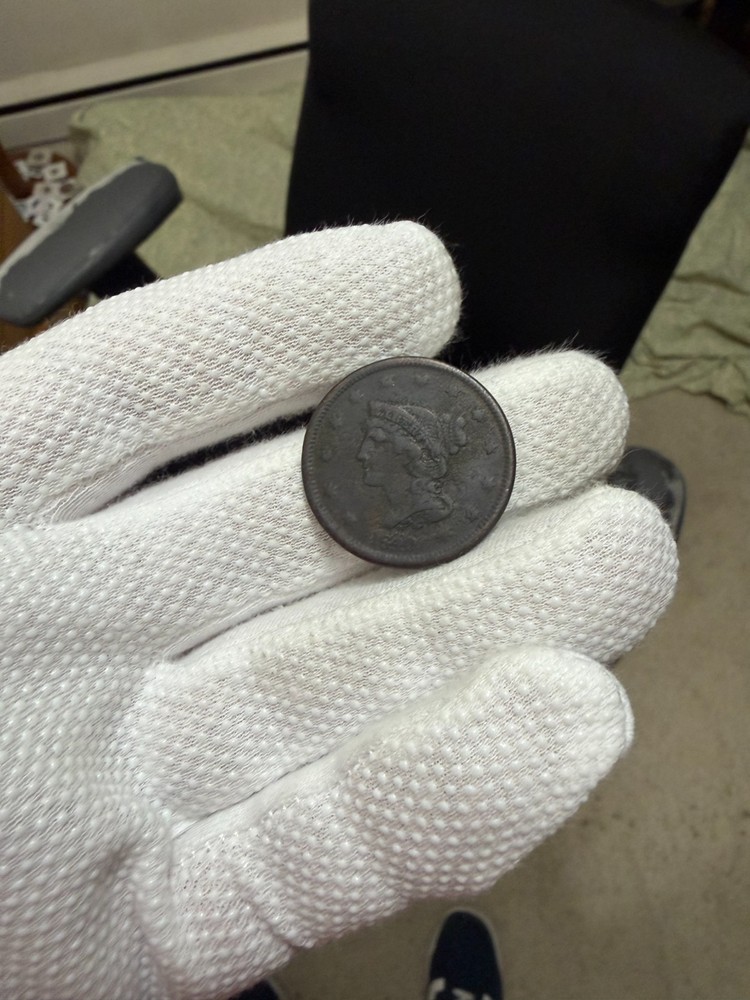 1840 Large Cent Large Date US Type Coin