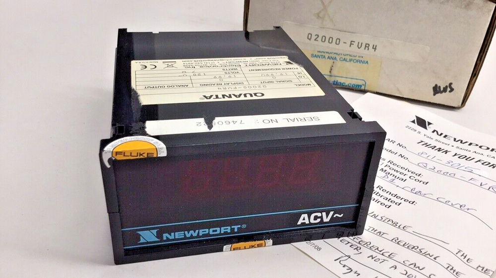 Newport Q2000-FVR4 Repaired Quanta Display Input Module