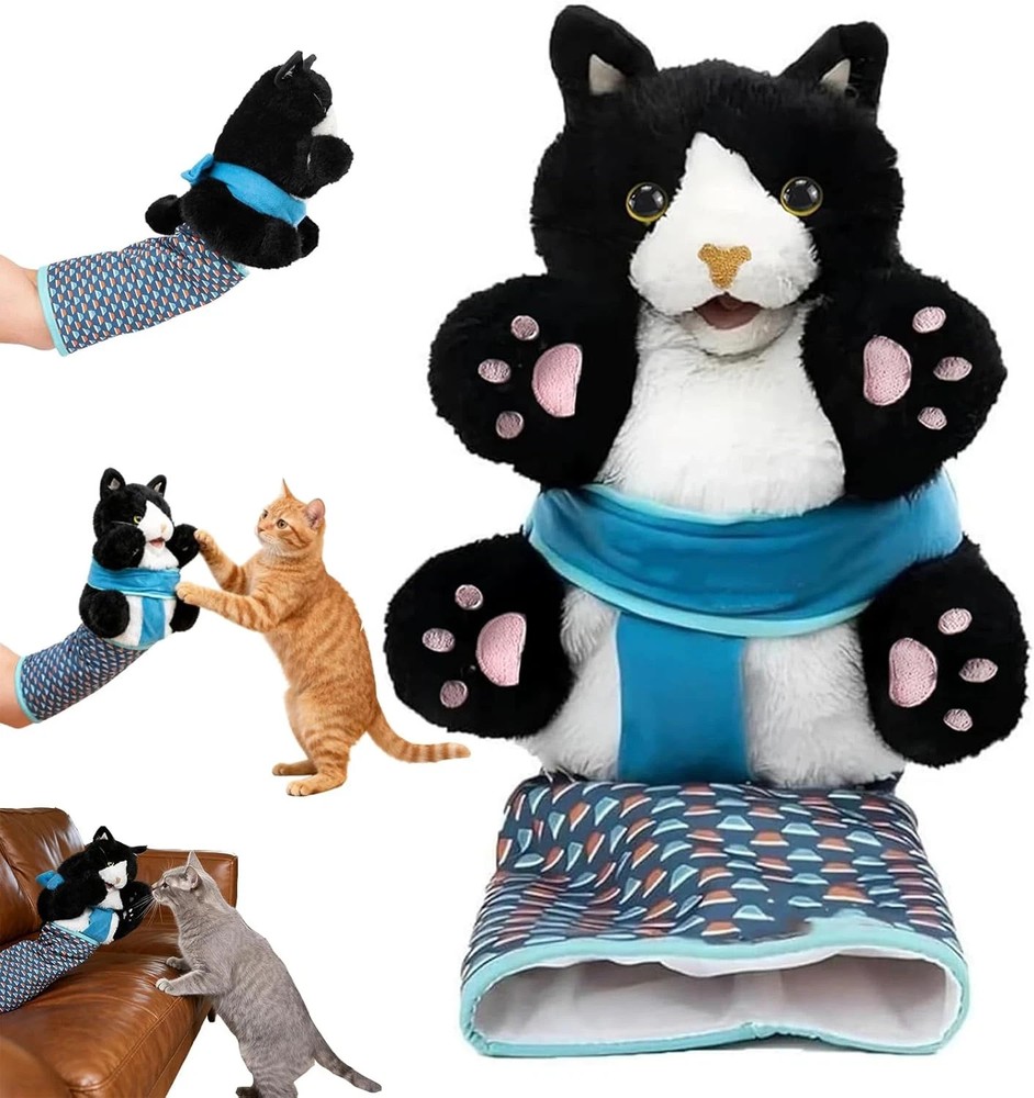 Kitty Karate Wrestler Protective Forearm Sleeve Kitten Interactive