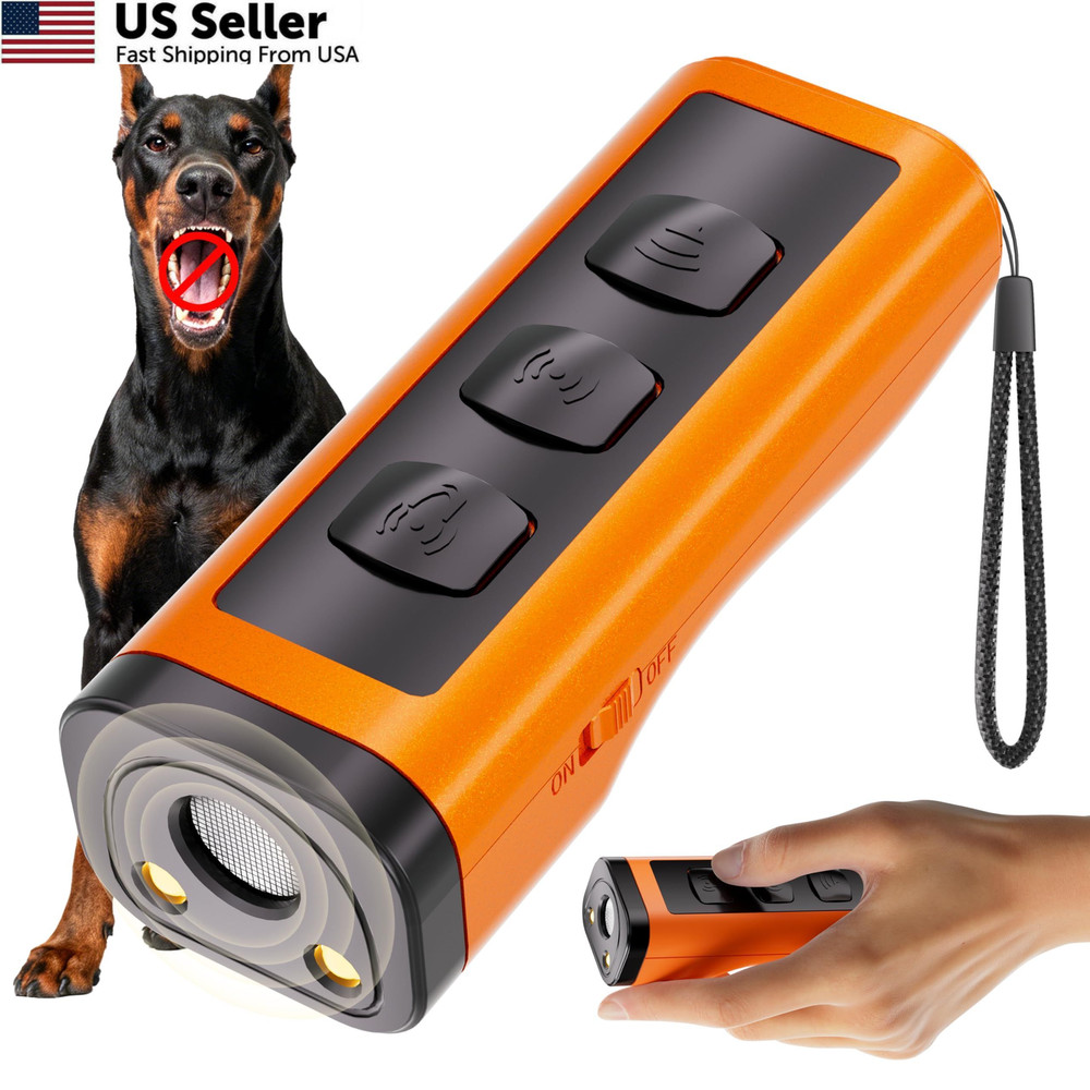 VUL Dog Bark Deterrent Devices Orange