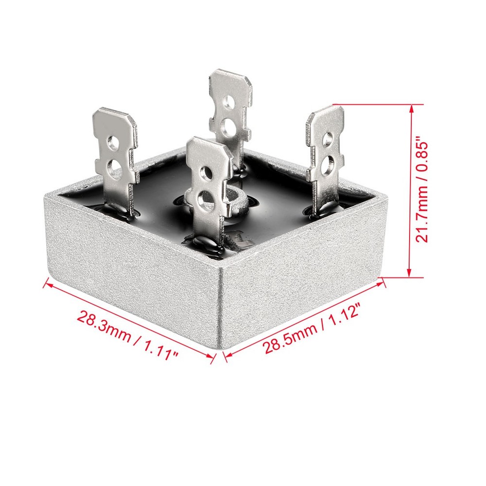 KBPC3010 1000V 30A Single Phase Bridge Rectifier Total-Wave Gray