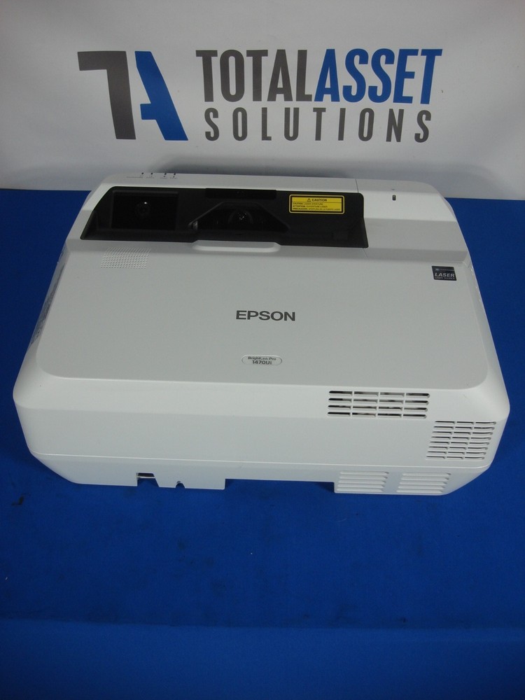Epson Brightlink Pro 1470Ui Interactive Laser Projector 602 Hours Model H876A