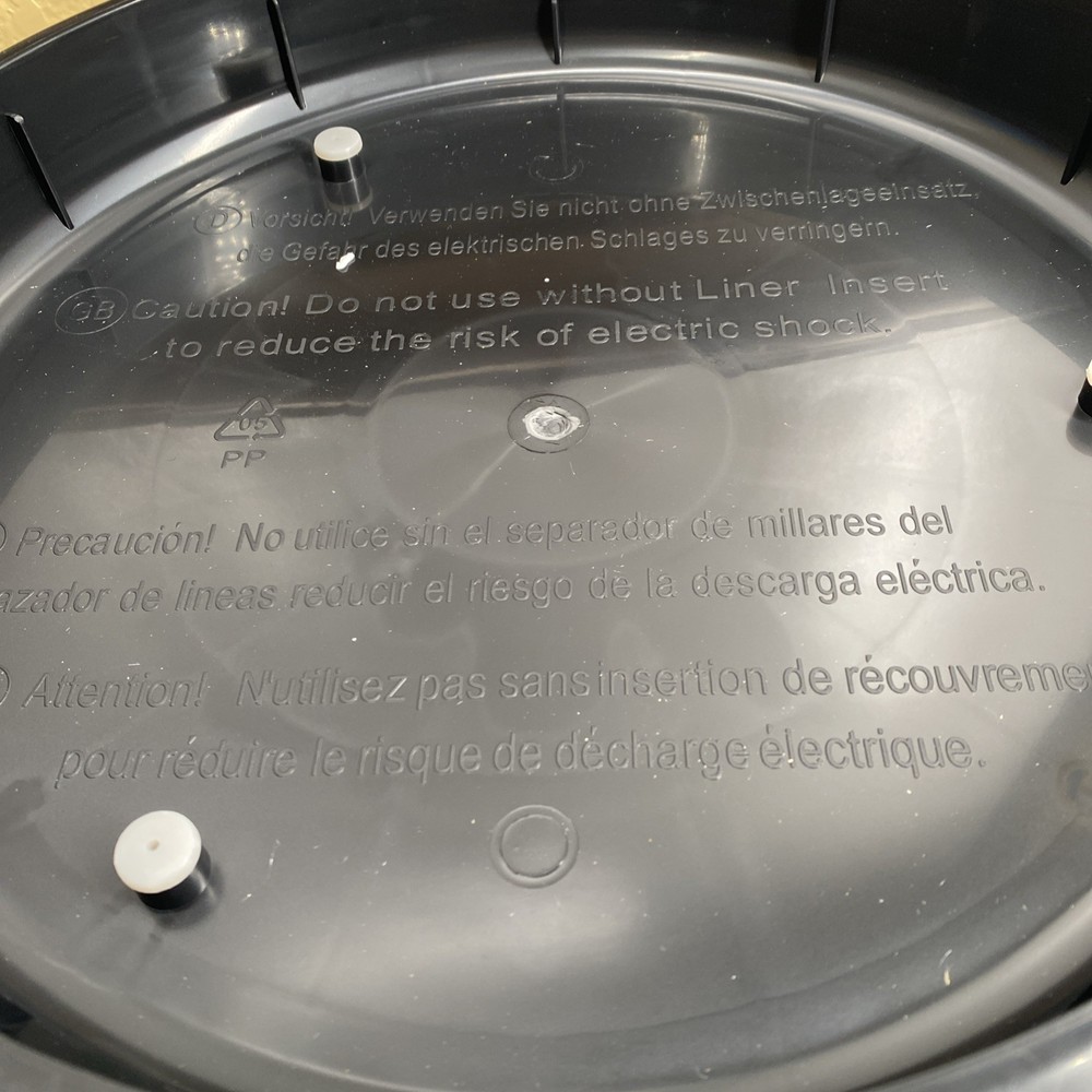 Nuwave Pro Black Base IRC 22064 Part Only NEW