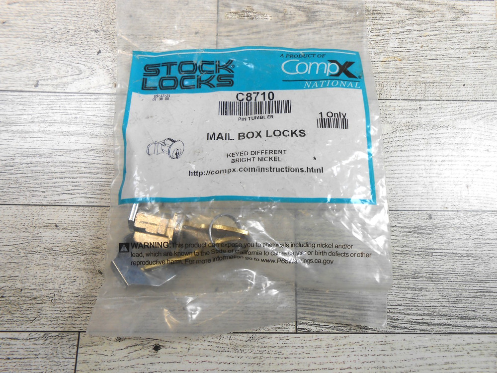 Compx C8710 National Mailbox Lock Replacement Repairs