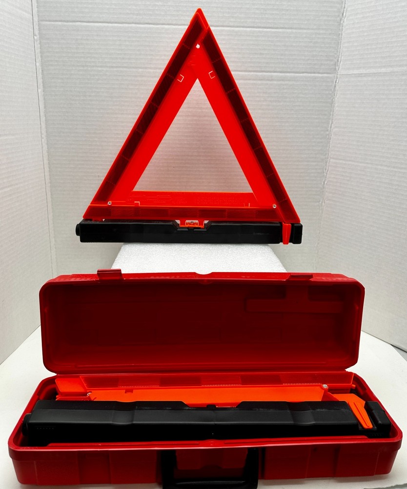 Emergency Warning Triangle DOT Approved Reflective Road Safety x12 Triangles