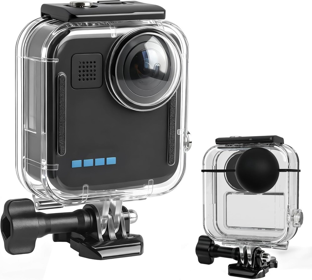 Waterproof Case for Go Pro Max 360 2025 - Anti-Scratch Shell