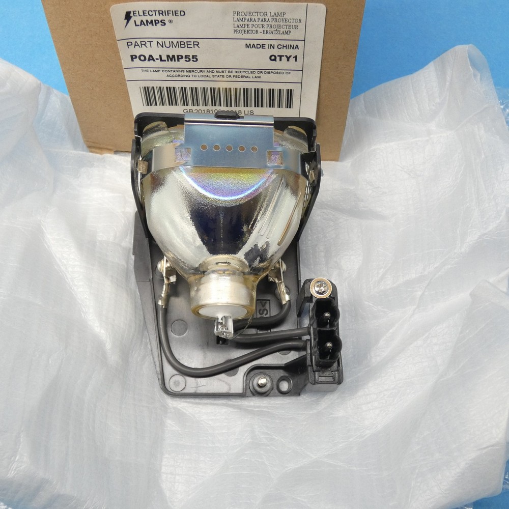 Lamp & Housing POA-LMP55 Projector Lamp Replacement
