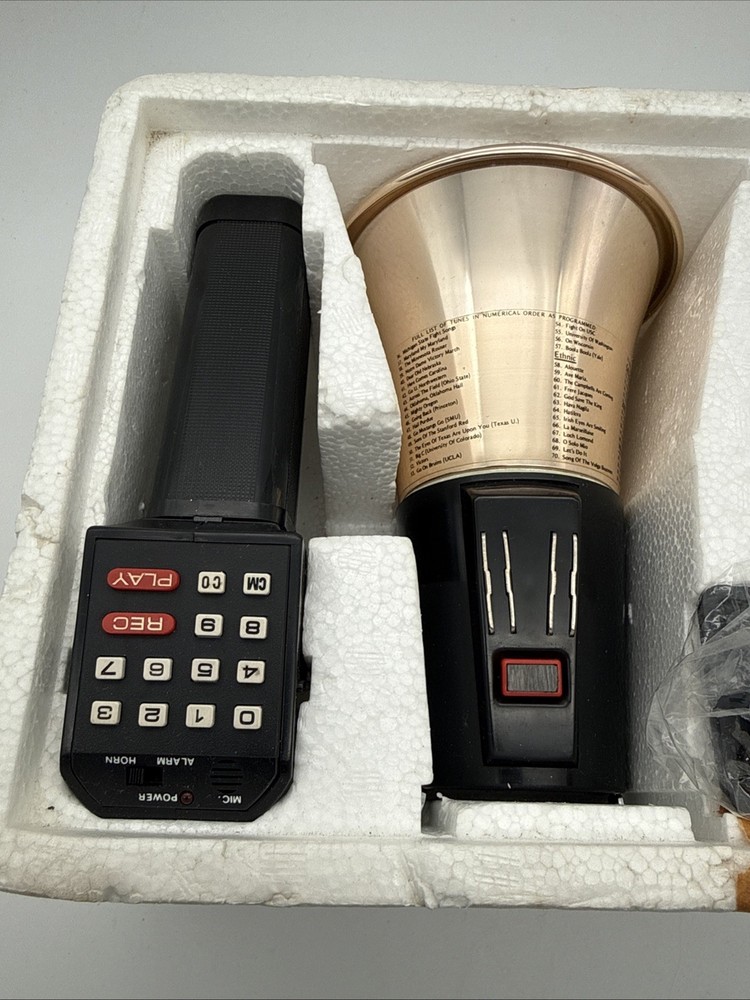 Vintage Cec Port A Call Programmable Horn Musical - Partial Box unused -Untested