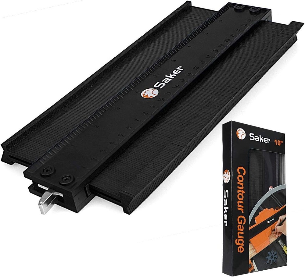 Contour Gauge Profile Tool Adjustable Lock Precisely Copy Irregular Shapes