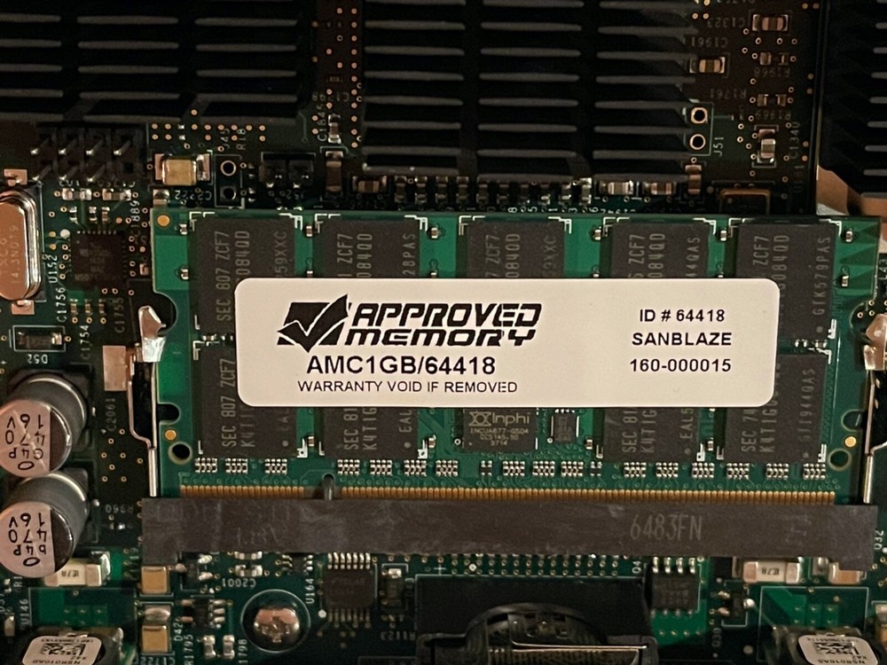 SANBlaze SB-ATCA2000 8 Disk 10 Gb RAID Storage Services Blade