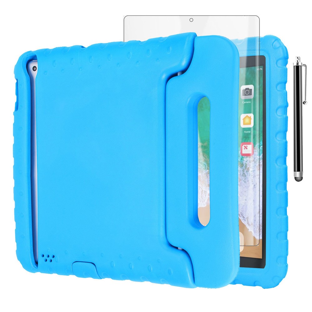 iPad 6th/5th Generation Case 9.7" Kids Shockproof Stand Cover + Screen Protector