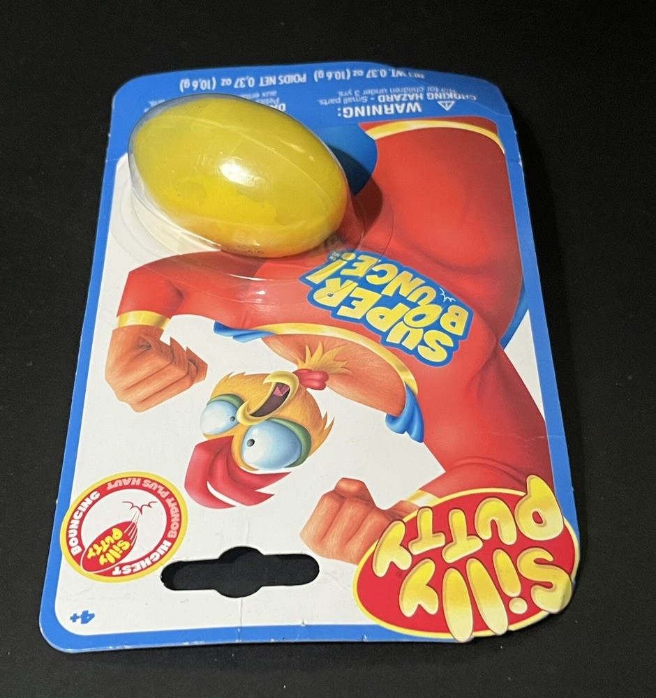 Silly Putty Superbounce Yellow Egg