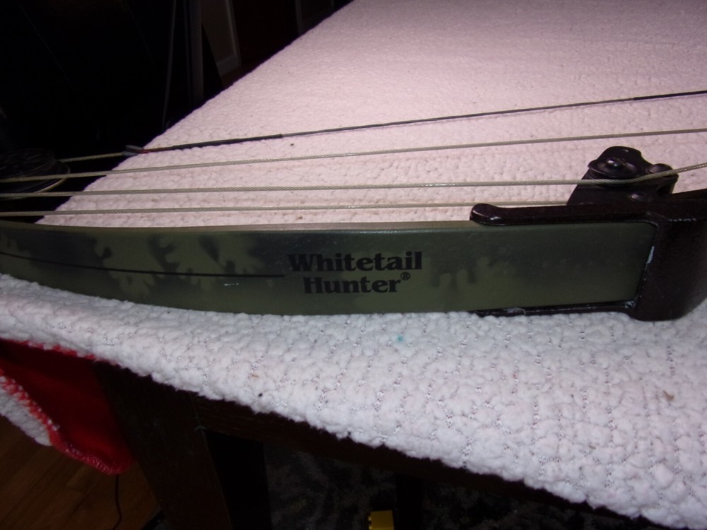 Bear Whitetail Hunter Compound Bow With Camo Limbs