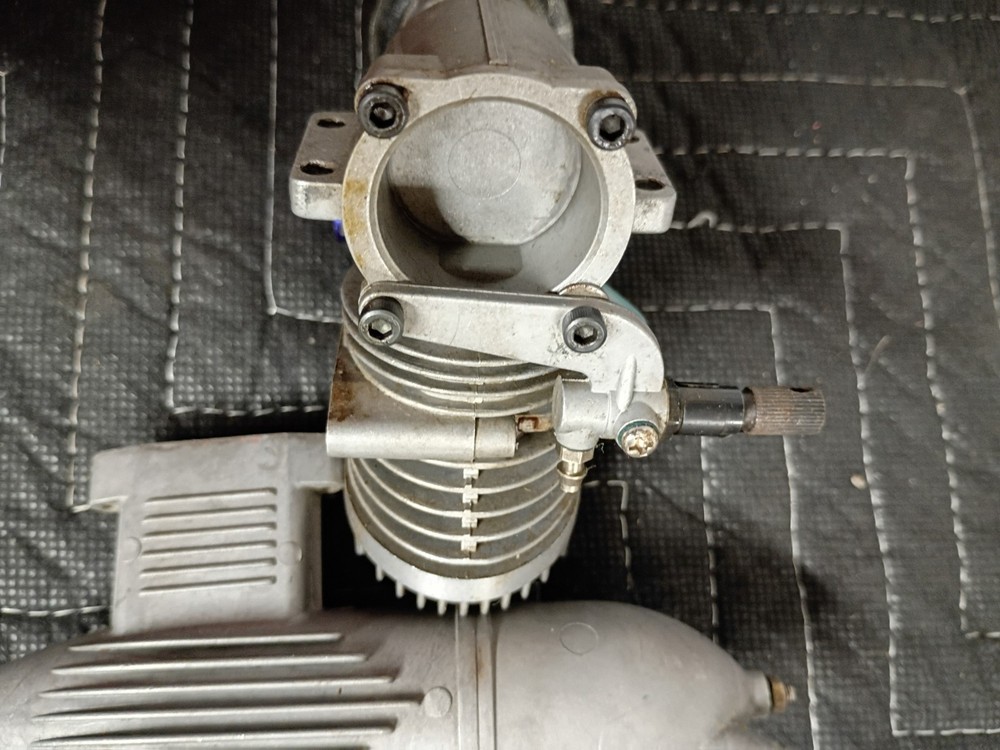 Evolution .46 Alpha radio controlled RC airplane engine.