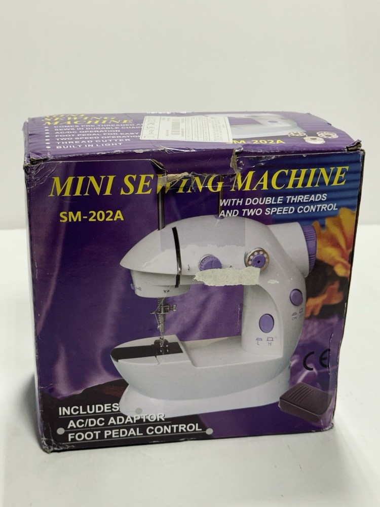 Mini Sewing Machine, Double Threads Two Speed Control | Foot Pedal,New/Open Box￼