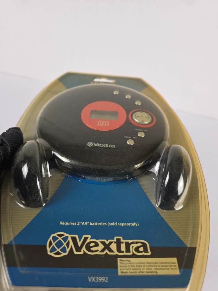 Vintage Vextra CD Player NEW/SEALED Programmable Memory/ Bass Boost