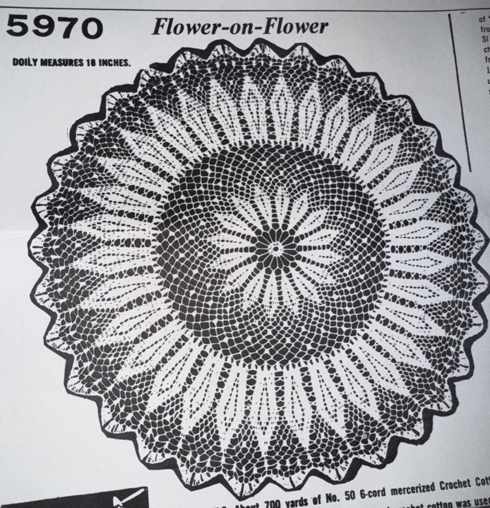 Choice Vintage Mail Order Crochet Original Patterns