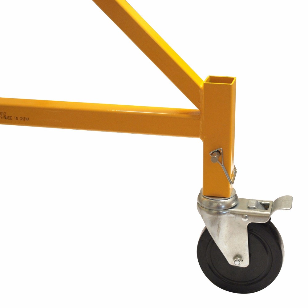 18' Rolling Scaffold Tower • Baker Scaffold • Scaffold Wheel • 3sets & Guardrail