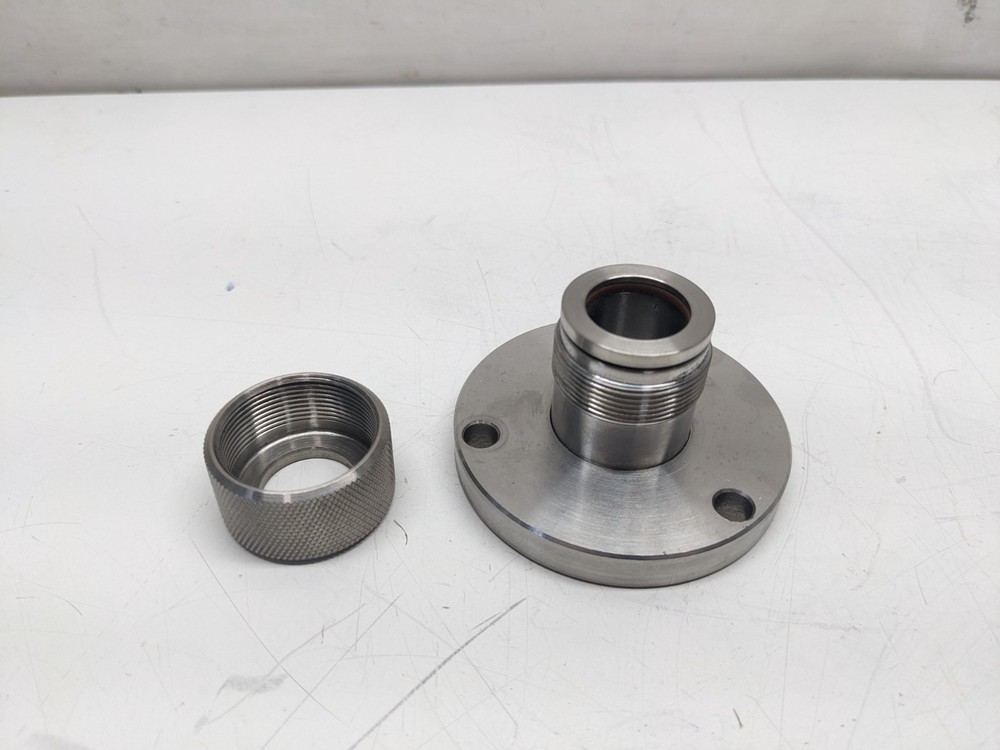 2.75" 3-Bolt High Vacuum Flange Fitting w/ Quick Connect Coupling