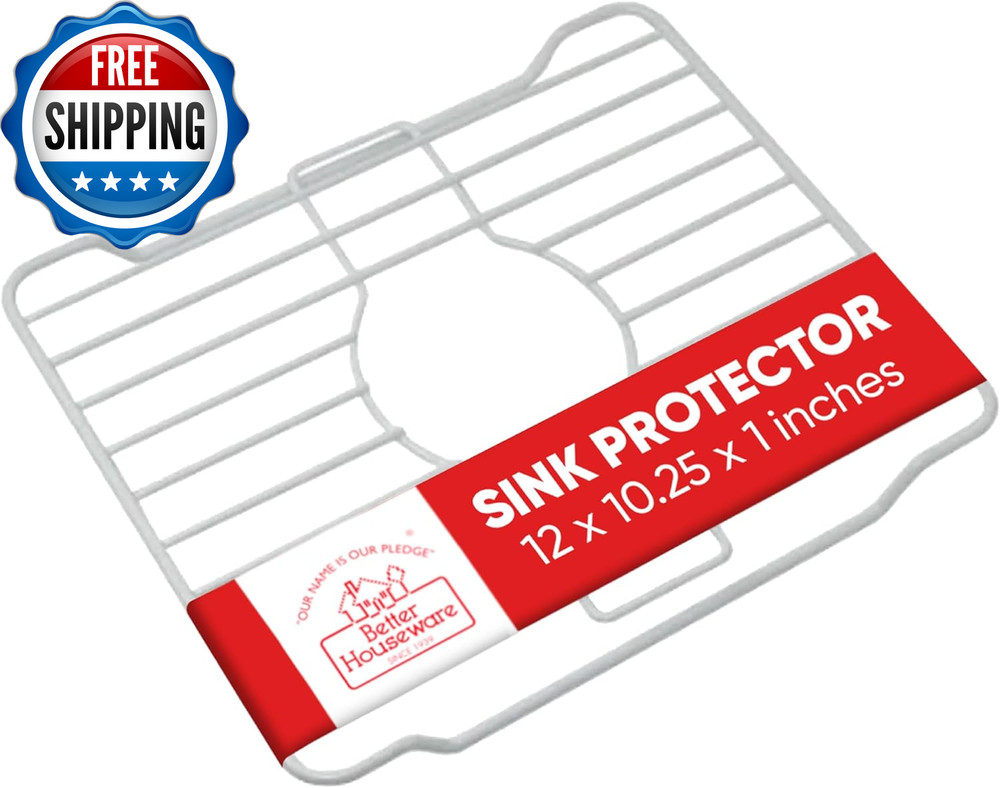 Small White Sink Protector