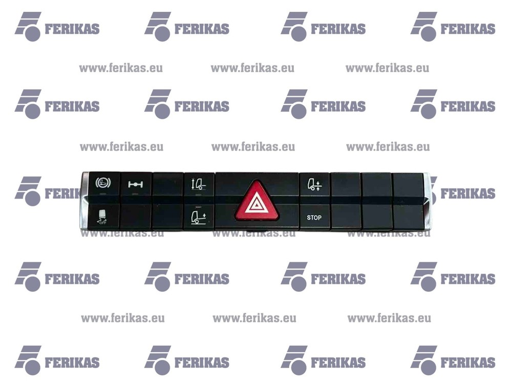Mercedes Benz Actros warning light switch, panel A9604461423