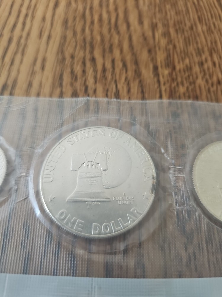 Rare Bicentennial 40% Silver Set $1 $.50 $.25