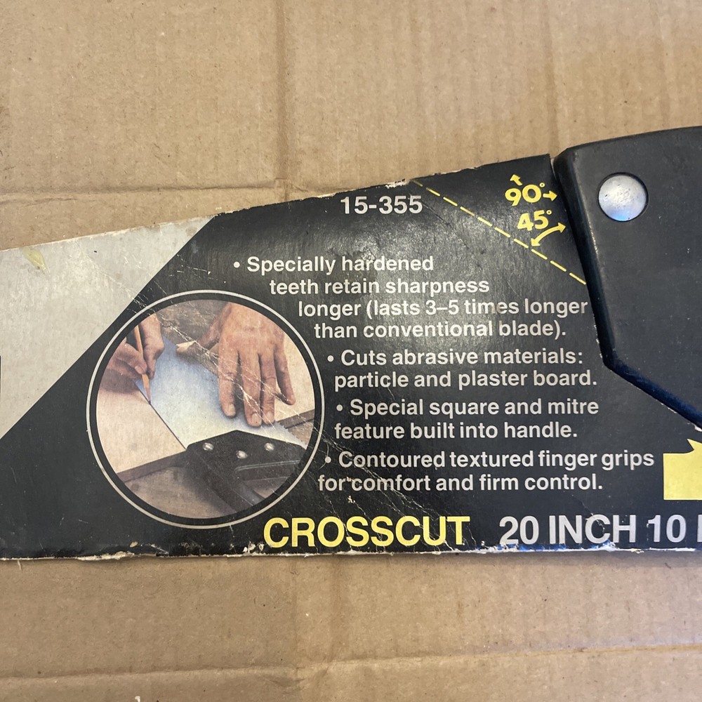 Stanley Hardtooth Crosscut Saw