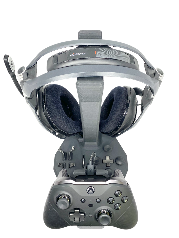 Xbox Elite Controller Series 2 & Headphone Stand Combo Charging Desk Dock Mount