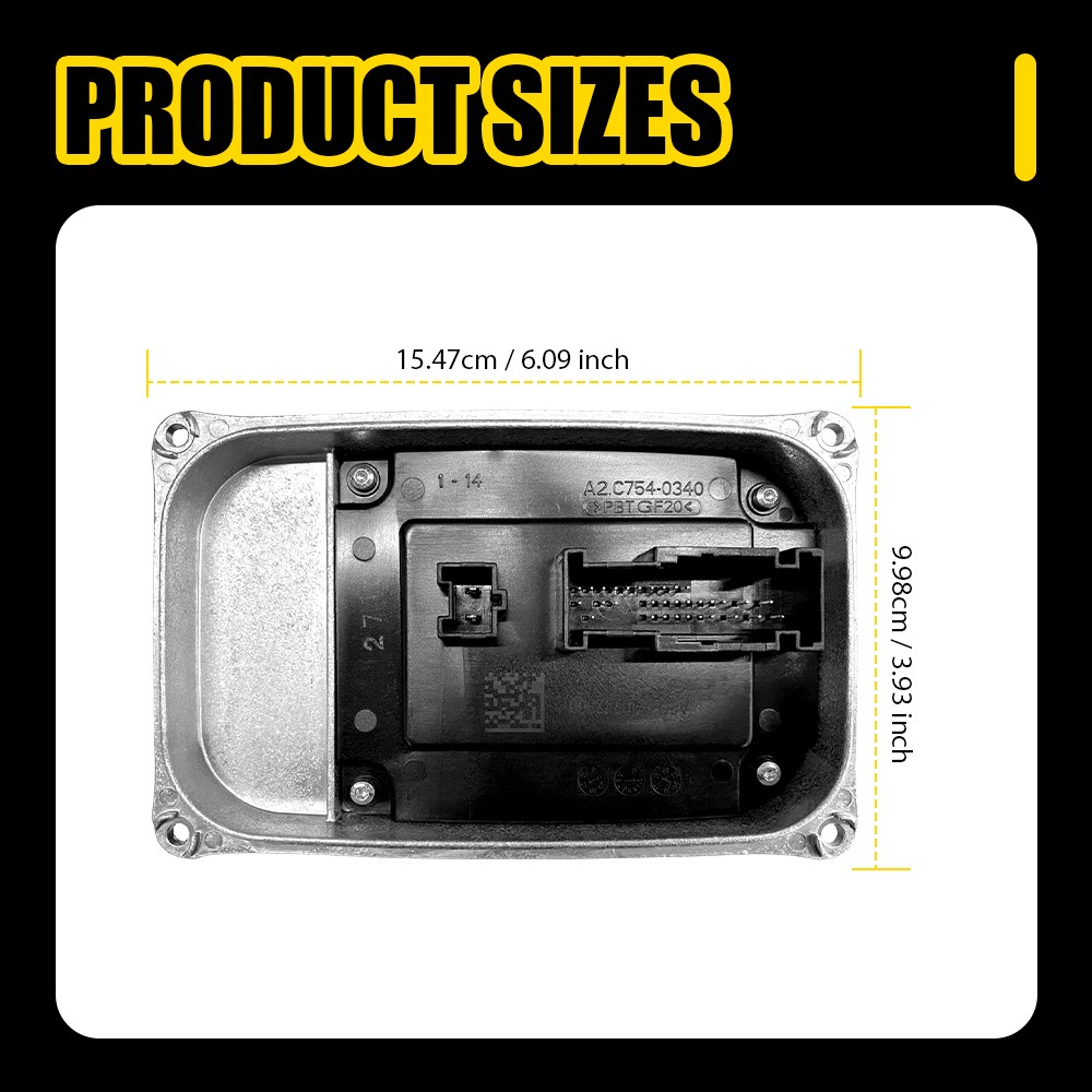 LED Headlight Module Right Passenger Side For Mercedes-Benz CLA250 GLB250 GLC300