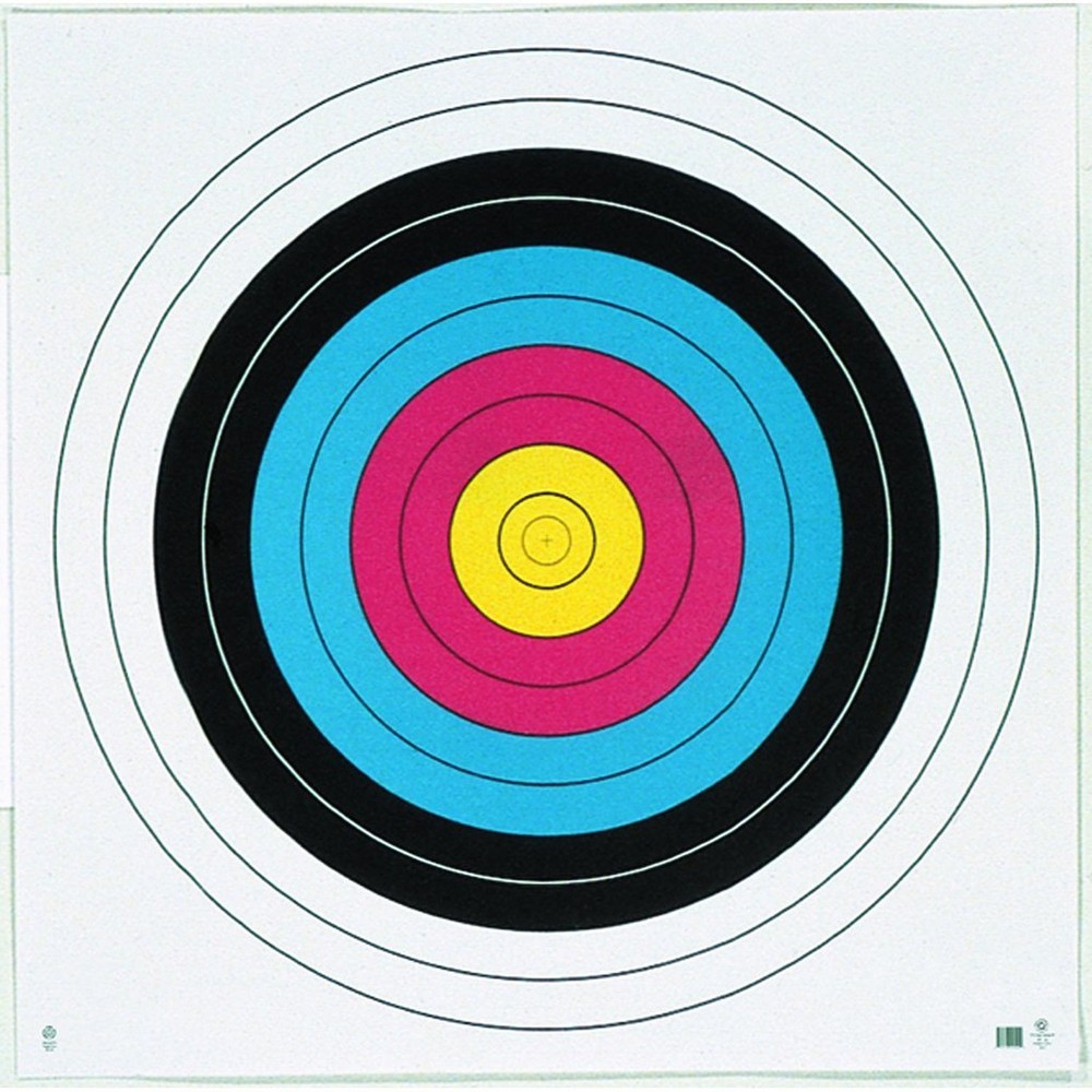 Maple Leaf FITA Target Face 10-Ring 40 cm. 100 Pack