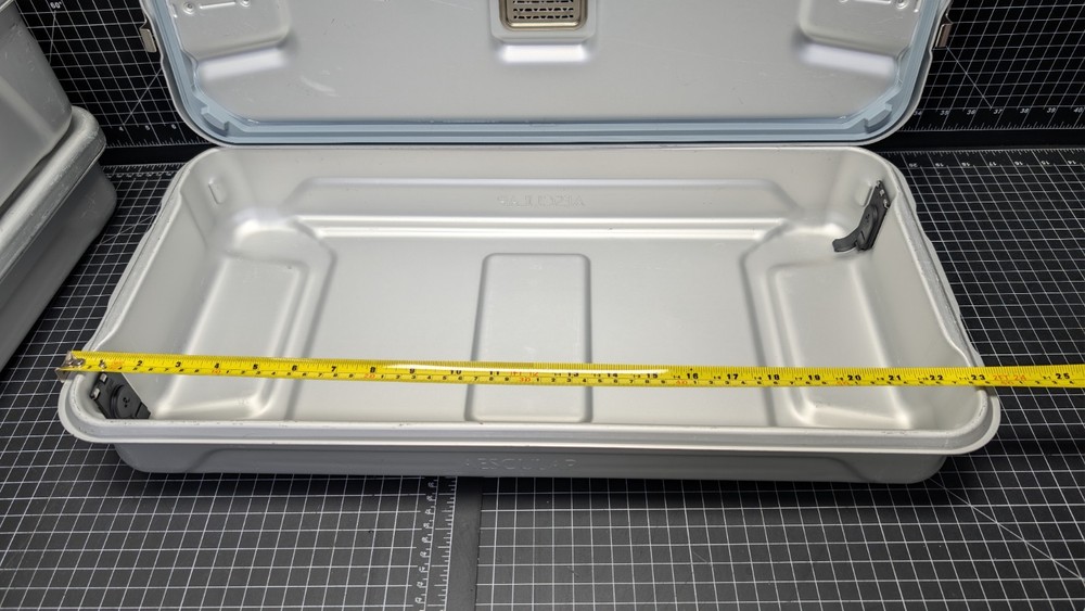 AESCULAP Aicon JJ111 Sterilization Container w/ Enhanced Drying System EDS