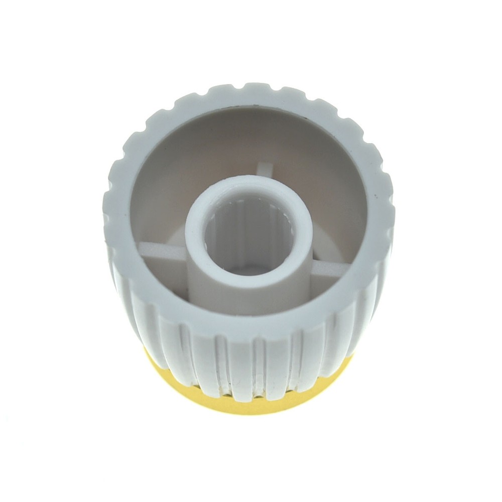 10x Guitar Amplifier-Knobs-White-w-Gold-Cap-Push-on-fits-Marshall-Amplifier