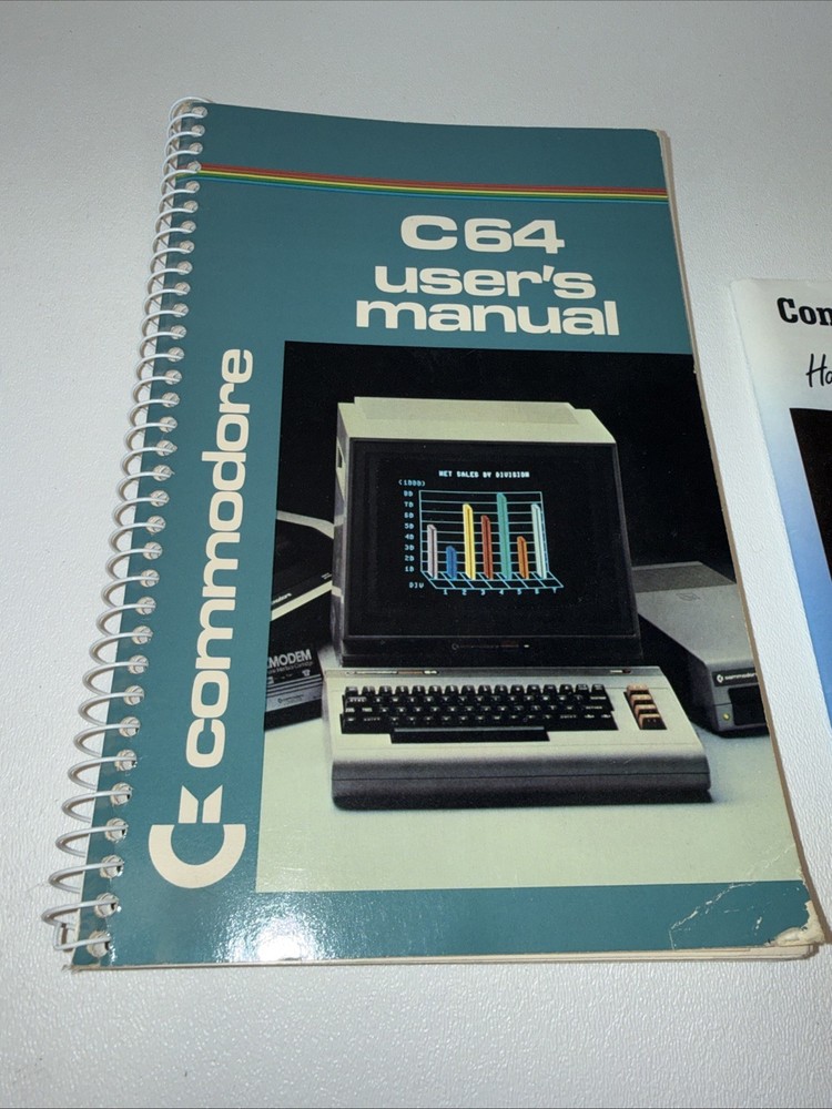 VTG 1984 Commodore C64 User's Manual Used