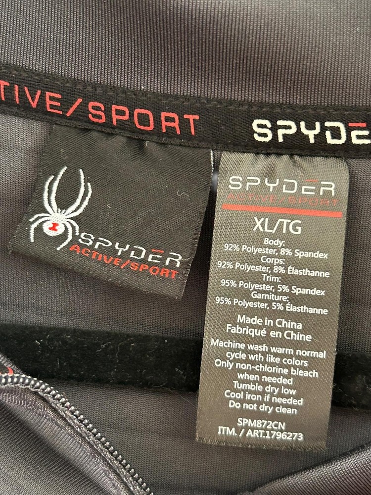 Spyder Active Sport Half-Zip Performance Pullover | Men’s XL