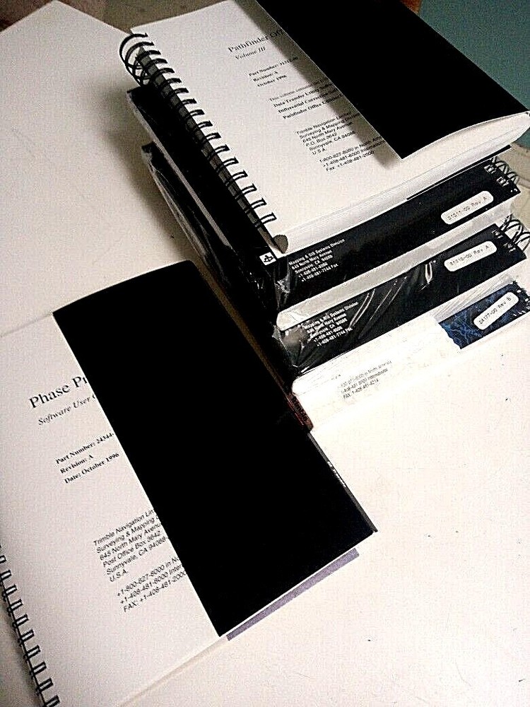 Trimble Pathfinder Office Software Guides PFinder Some Booklets New/Used