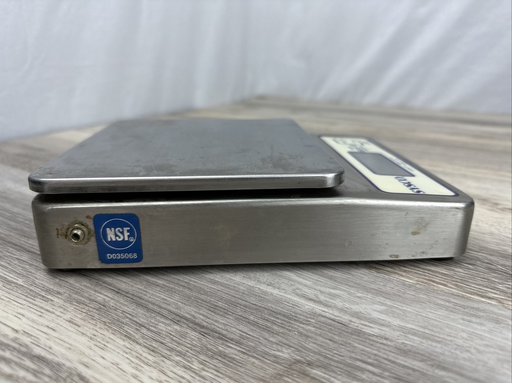 SYSCO Stainless Scale SDS-10 Model 5637509 Tested And Working Condition