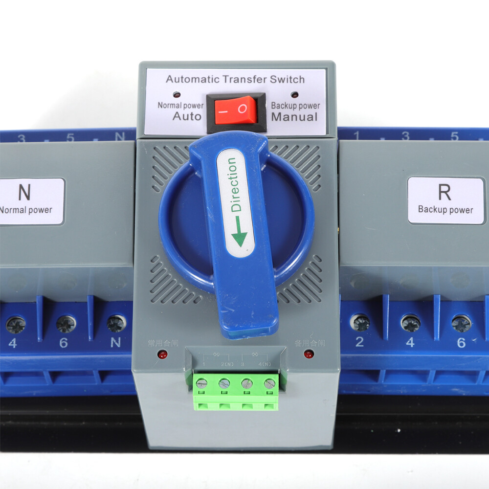 63A 4P Dual Power Automatic Transfer Switch Generator Changeover Switch CB Level