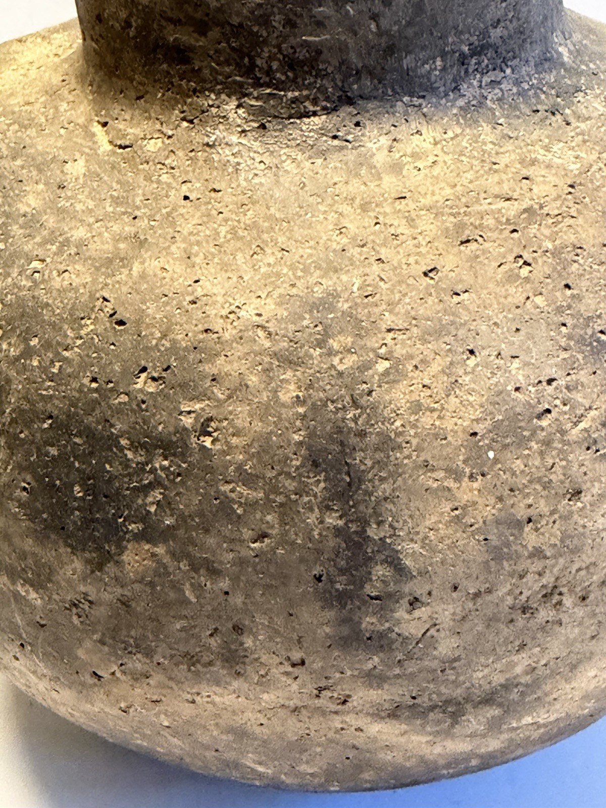 Antique Original Native American Indian Clay Pottery Jug; NICE